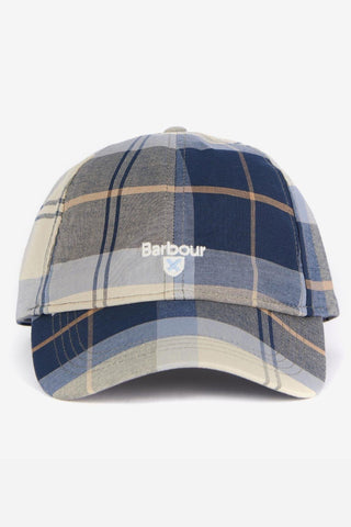 Barbour MHA0617-TN23 Tartan Sports Cap Cotton Classic Dress Tartan RIVER BIRCH BLUE 