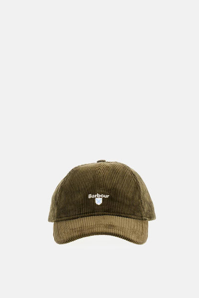 Barbour MHA0911-OL51 Preston Cord Cap OLIVE GREEN
