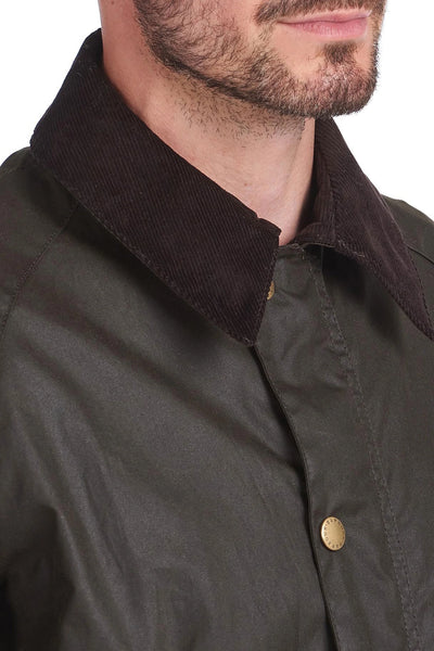Barbour MWX0339-OL71 Ashby Wax Jacket OLIVE