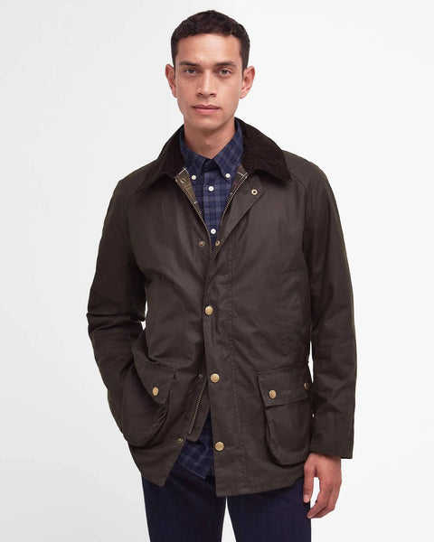 Barbour MWX0339-OL71 Ashby Wax Jacket OLIVE