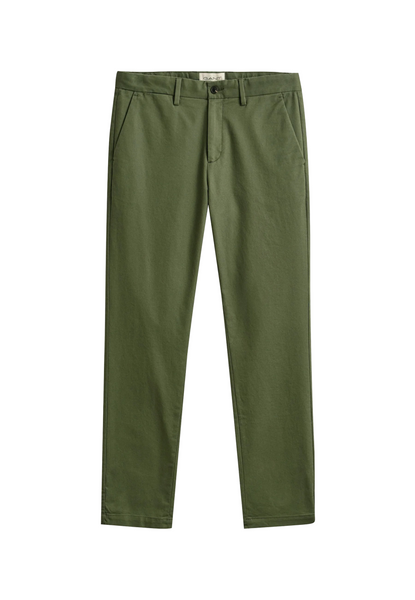 GANT 1501020-329 Pantaloni Summer Chino Sport Slim DRY HERB GREEN