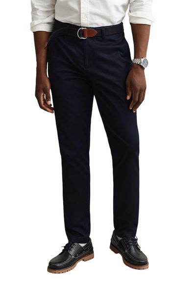 GANT 1501020-433 Pantaloni Summer Chino Sport Slim EVENING BLUE