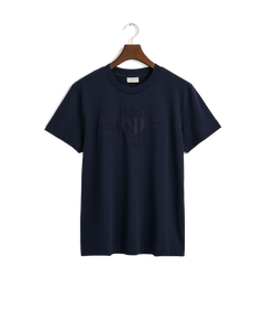 GANT 2003140-433 T-shirt Tonal Archive Shield BLU NAVY