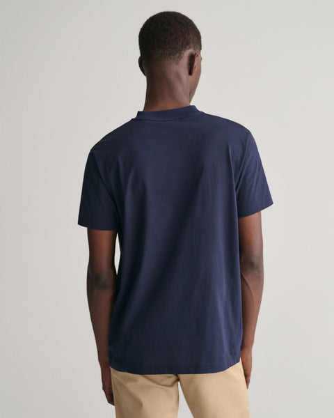 GANT 2003140-433 T-shirt Tonal Archive Shield BLU NAVY