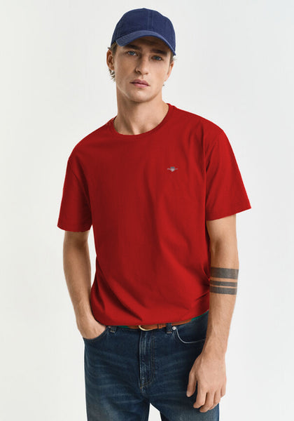 GANT 2003184-630 Reg Shield SS Original T-shirt RED