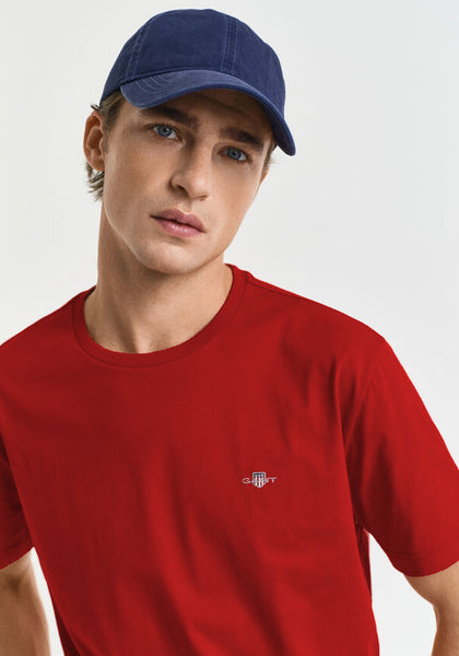 GANT 2003184-630 Reg Shield SS Original T-shirt RED