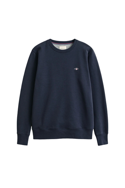GANT 2006065-433 Reg Shield Crewneck Sweatshirt EVENING BLUE