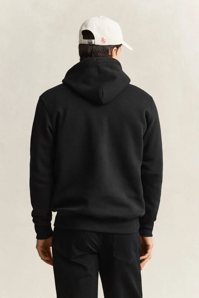 GANT 2007058-005 Felpa The Original Hoodie Sweat BLACK