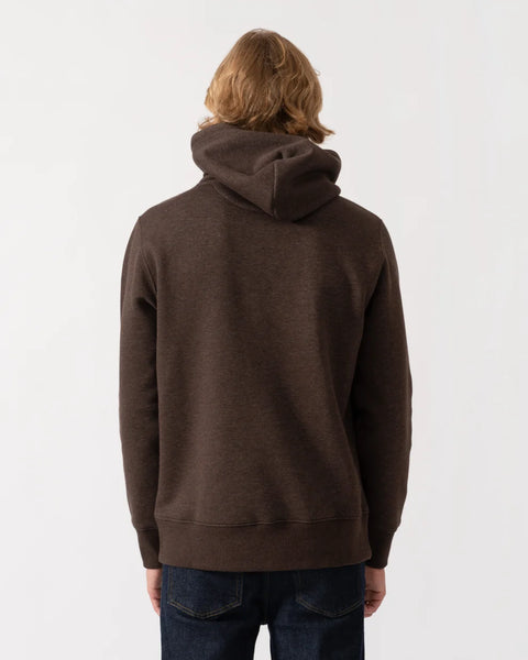 GANT 2007058-284 Felpa The Original Hoodie Sweat DARK BROWN MELANGE