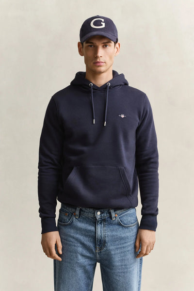 GANT 2047017-433 The Original Hoodie Sweatshirt EVENING BLUE