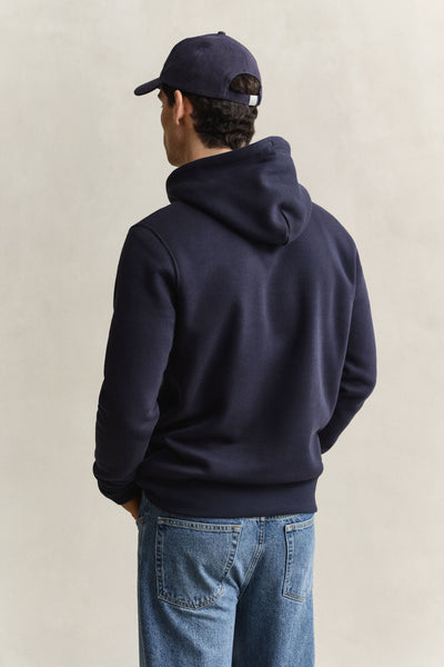 GANT 2047017-433 The Original Hoodie Sweatshirt EVENING BLUE