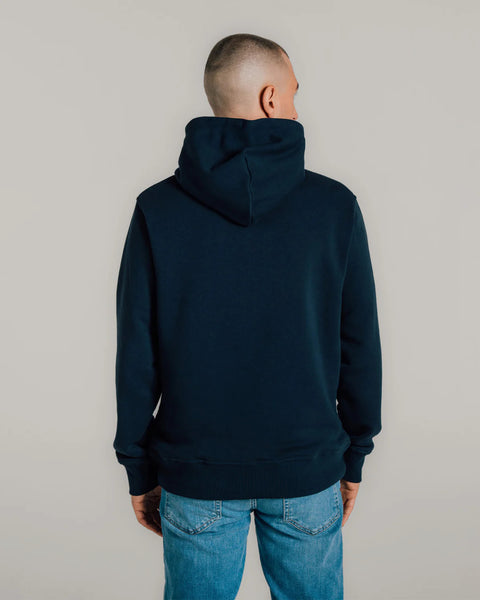 GANT 2047087-433 Reg Archive Shield Hoodie Felpa EVENING BLUE