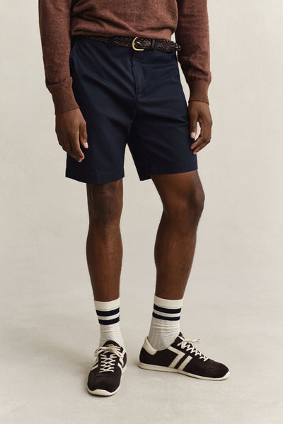 GANT 205650-433 Slim Sports Chino Shorts EVENING BLUE
