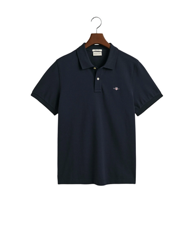 GANT 2210-433 Reg Shield SS Pique' Polo EVENING BLUE