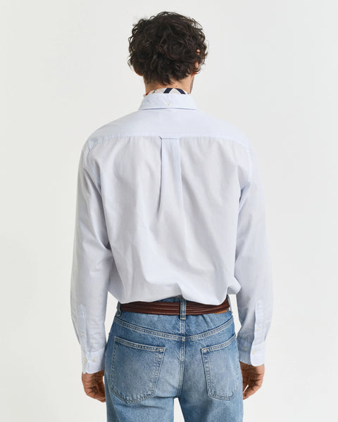 GANT 3000140-455 Reg Classic Poplin Banker Shirt LIGHT BLUE