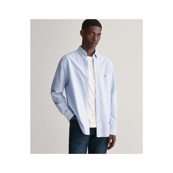 GANT 3000200-455 Reg Classic Oxford Camicia Uomo LIGHT BLUE