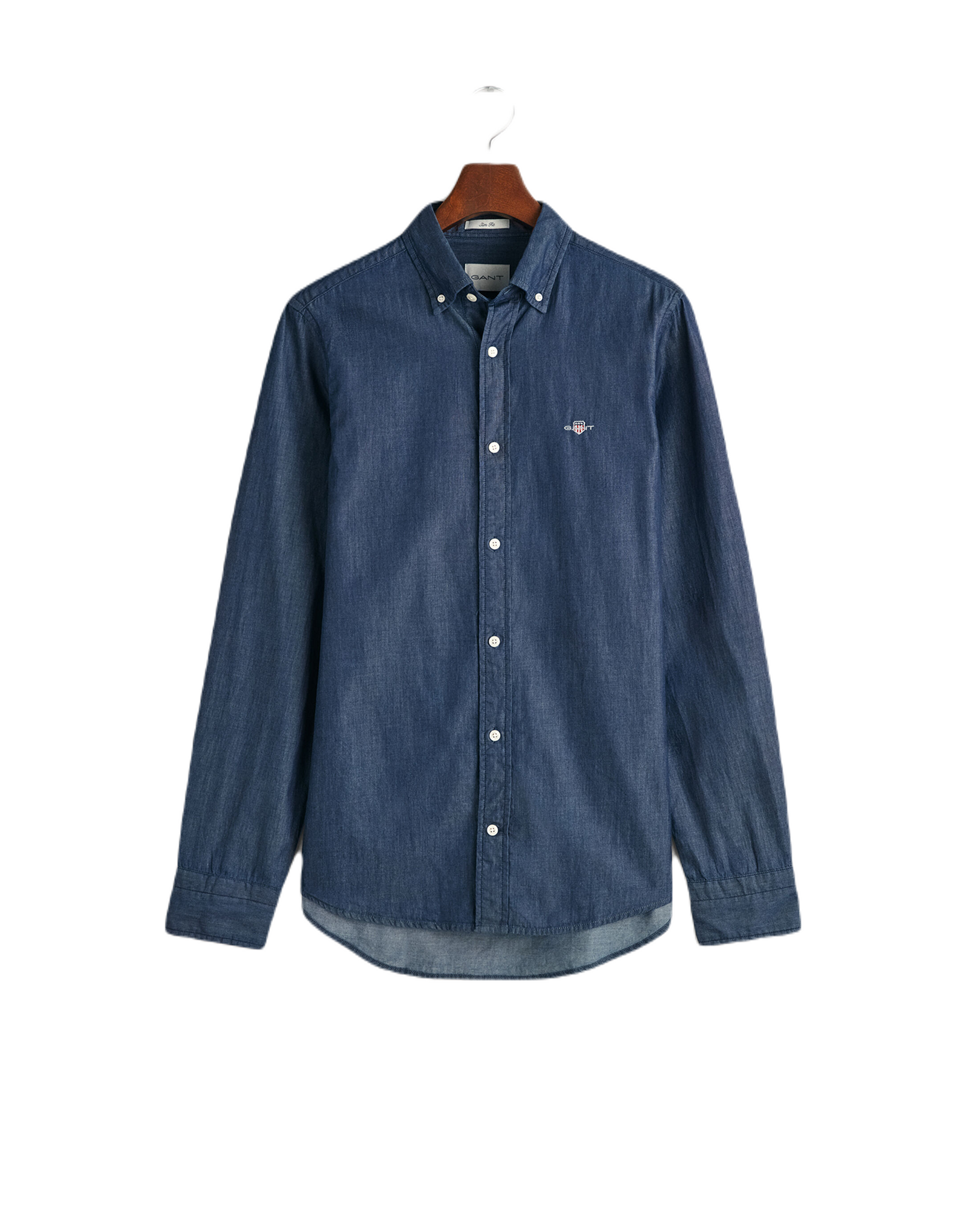 GANT 3000402-989 Slim Indigo Denim Shirt DARK INDIGO