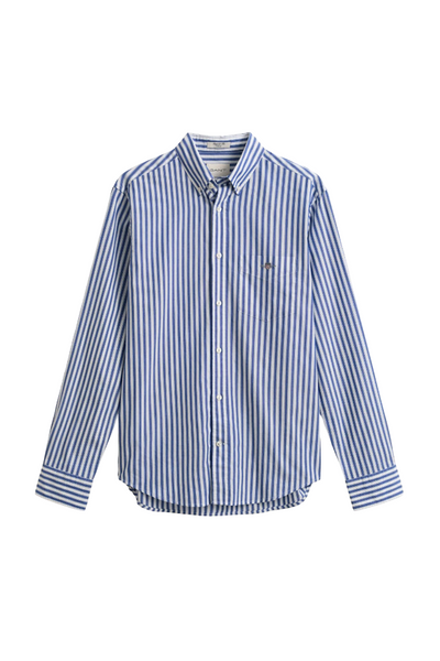 GANT 3260011-436 Classic Poplin Stripe Shirt COLLEGE BLUE