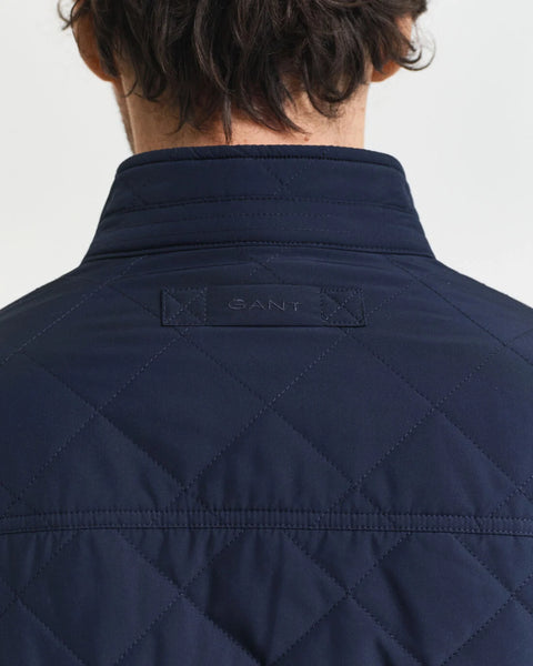 GANT 7006340-433 Quilted Windcheater Evening BLUE