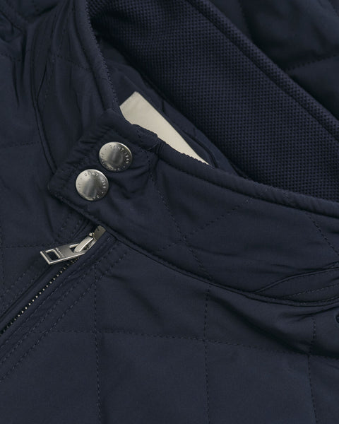 GANT 7006340-433 Quilted Windcheater Evening BLUE