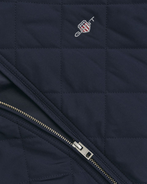 GANT 7006340-433 Quilted Windcheater Evening BLUE