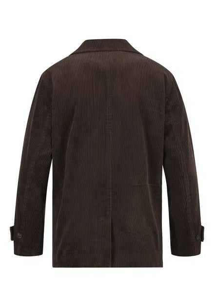 GANT 7006672-217 Corduroy Peacoat Jacket DARK BROWN