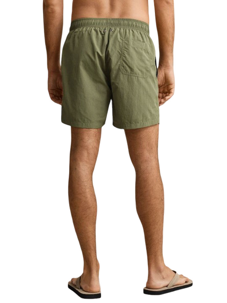 GANT 920026000-379 Shield Logo Swim Short DRY HERB GREEN