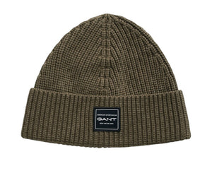 GANT 9911033-301 Cotton Ribbed Cap JUNIPER GREEN