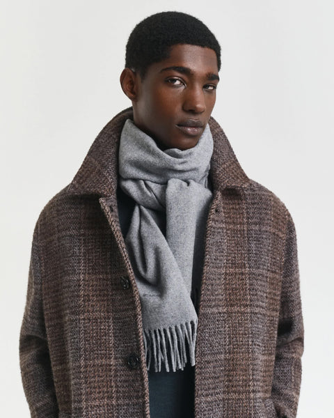 GANT 9920203-092 Sciarpa In Lana DARK GREY MELANGE