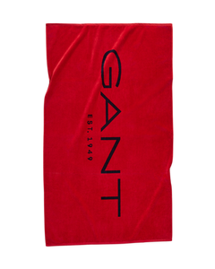 GANT Est. 1949 Beach Towel BRIGHT RED