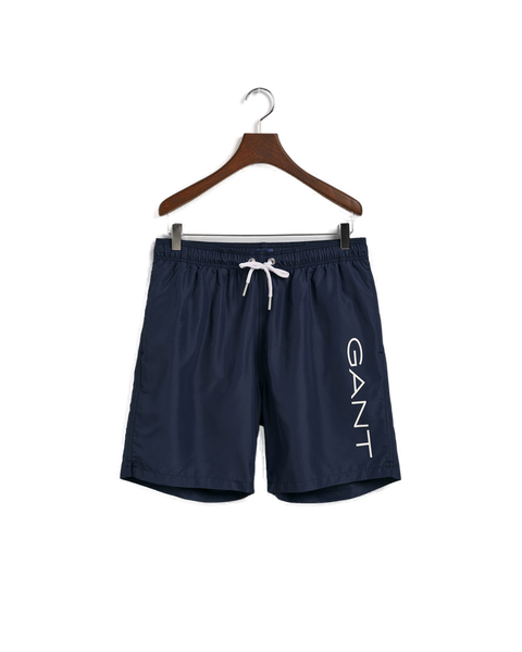 GANT Lightweight Logo Swim Shorts MARINE BLUE