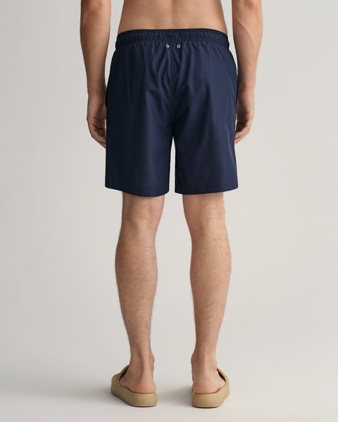 GANT Lightweight Logo Swim Shorts MARINE BLUE