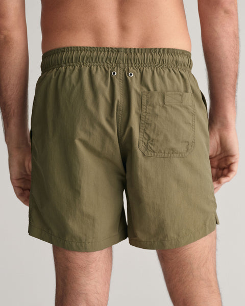 GANT The classic Logo Swim Short JUNIPER GREEN