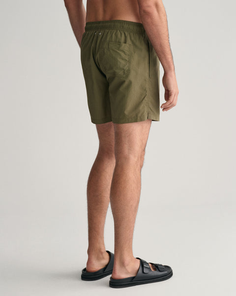 GANT The classic Logo Swim Short JUNIPER GREEN