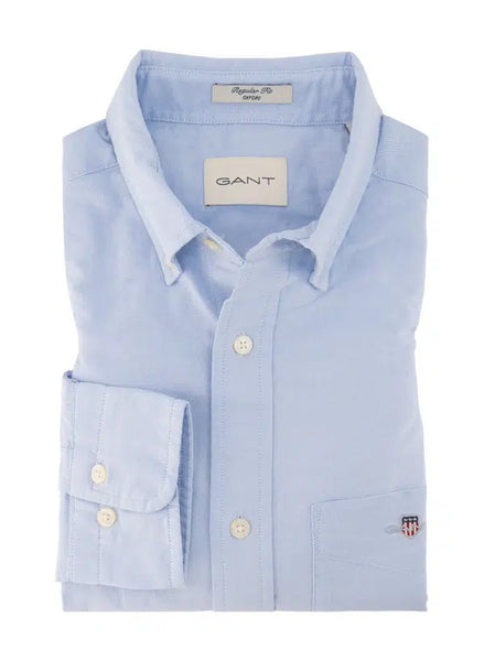 GANT 3000200-455 Reg Classic Oxford Camicia Uomo LIGHT BLUE