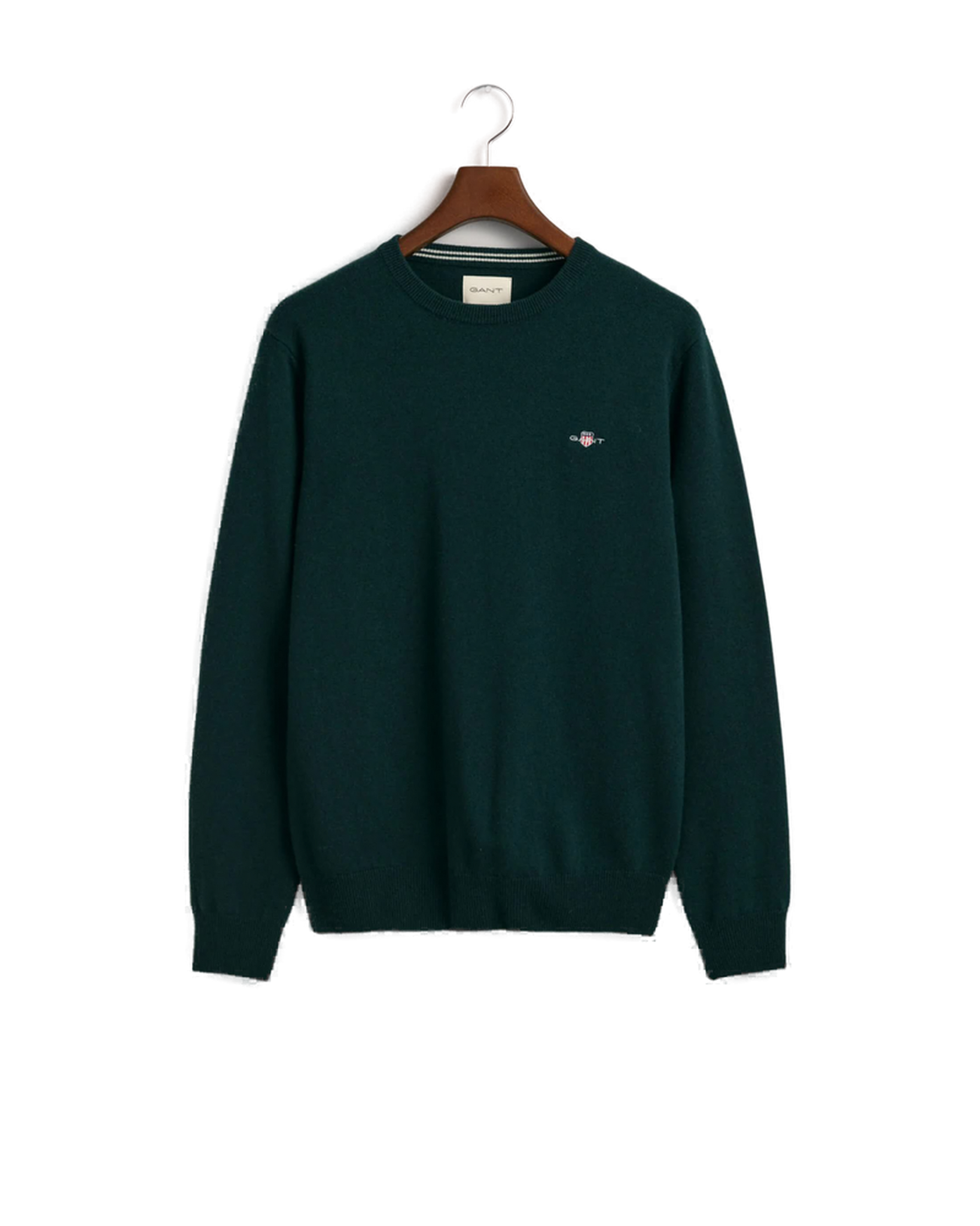 GANT 87211-374 Superfine Lambswool Pullover Girocollo TARTAN GREEN