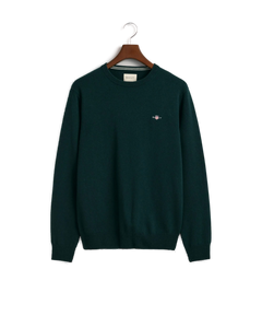 GANT 87211-374 Superfine Lambswool Pullover Girocollo TARTAN GREEN