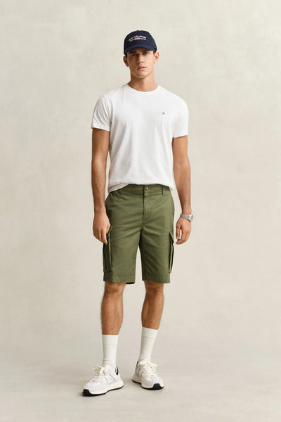 GANT 205630-379 Reg Classic Cargo Shorts DRY HERB GREEN