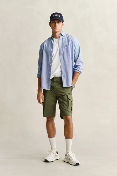 GANT 205630-379 Reg Classic Cargo Shorts DRY HERB GREEN