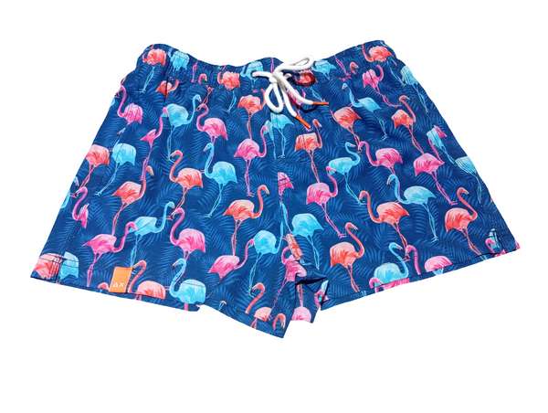 SUN68 H19116 Swim Short Big Print Boxer Mare Uomo Fantasia - Ocean Blue
