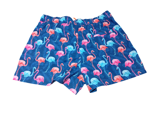 SUN68 H19116 Swim Short Big Print Boxer Mare Uomo Fantasia - Ocean Blue