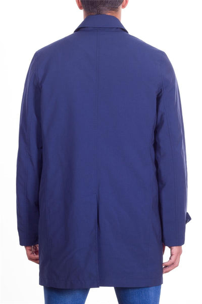 LACOSTE BH9808-P3M Waterproof Padded Trech MARINE BLUE