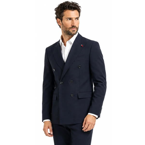 Mulish AB7217 House Abito Uomo Doppio Petto BLU