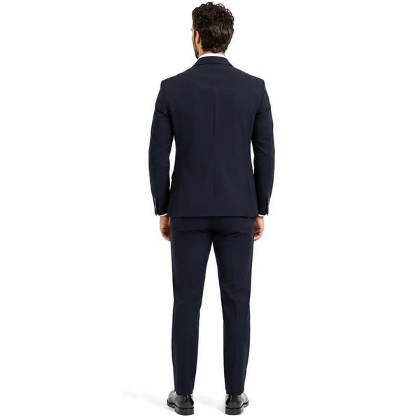 Mulish AB7217 House Abito Uomo Doppio Petto BLU