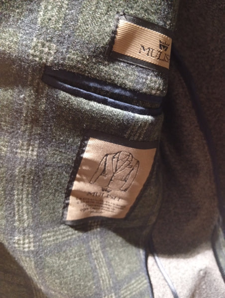 Mulish GKS702Q Endrix Giacca Uomo Quadri VERDE SCURO
