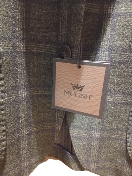 Mulish GKS702Q Endrix Giacca Uomo Quadri VERDE SCURO