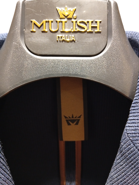 Mulish GKS717 Giacca Blazer BLU in Velluto Doppio Petto