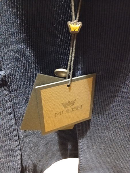 Mulish GKS717 Giacca Blazer BLU in Velluto Doppio Petto