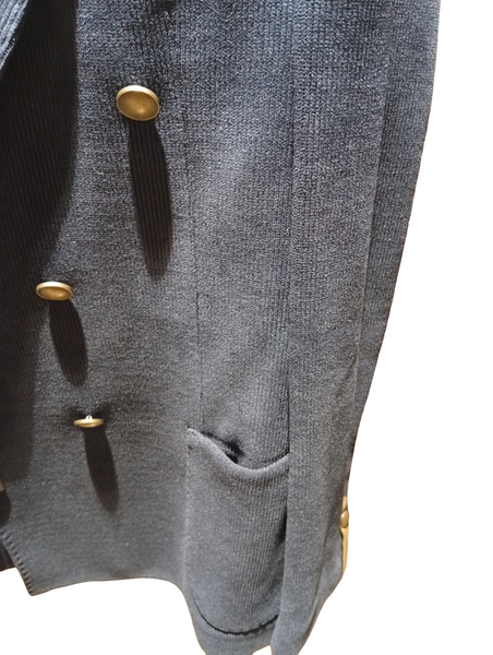 Mulish GKS717 Giacca Blazer BLU in Velluto Doppio Petto