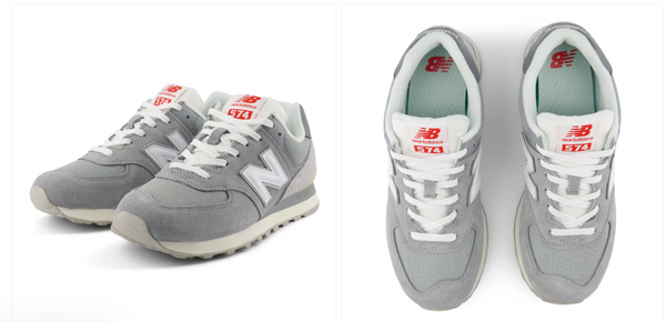 NEW BALANCE U574BKR Sneakers Uomo SLATE GREY